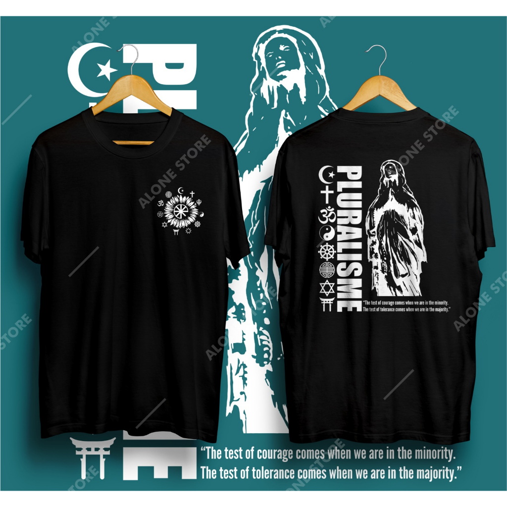 Kaos PLURALISME Kaos Sablon Sablon Pluralisme