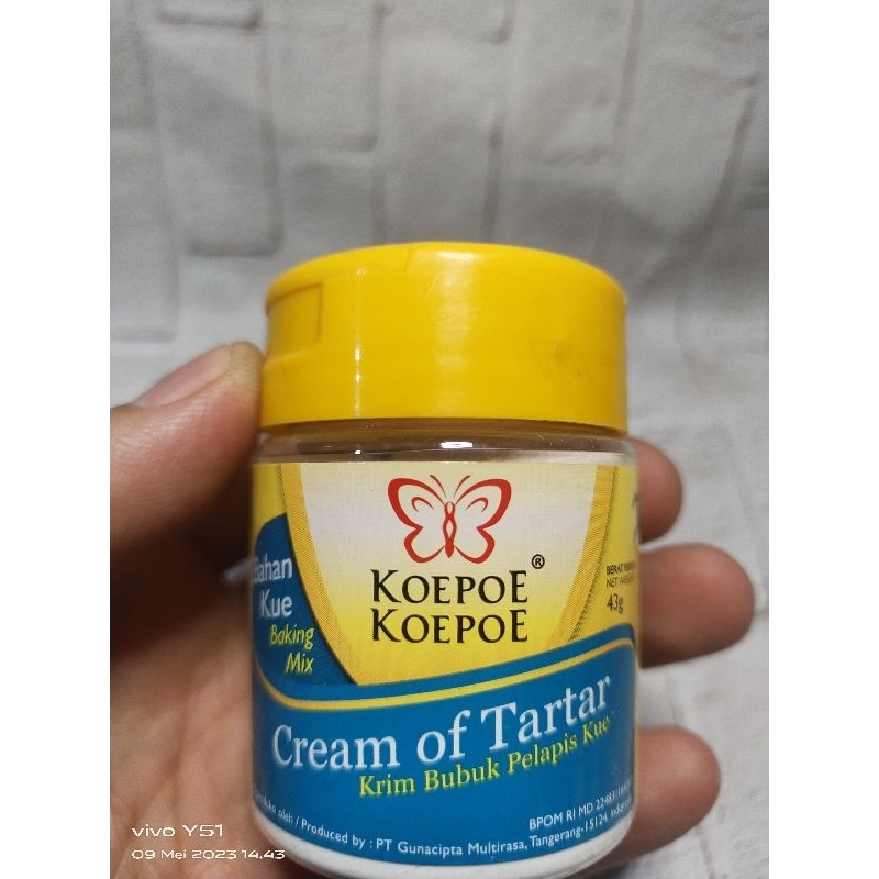 

CREAM of TARTAR KOEPOEKOEPOE