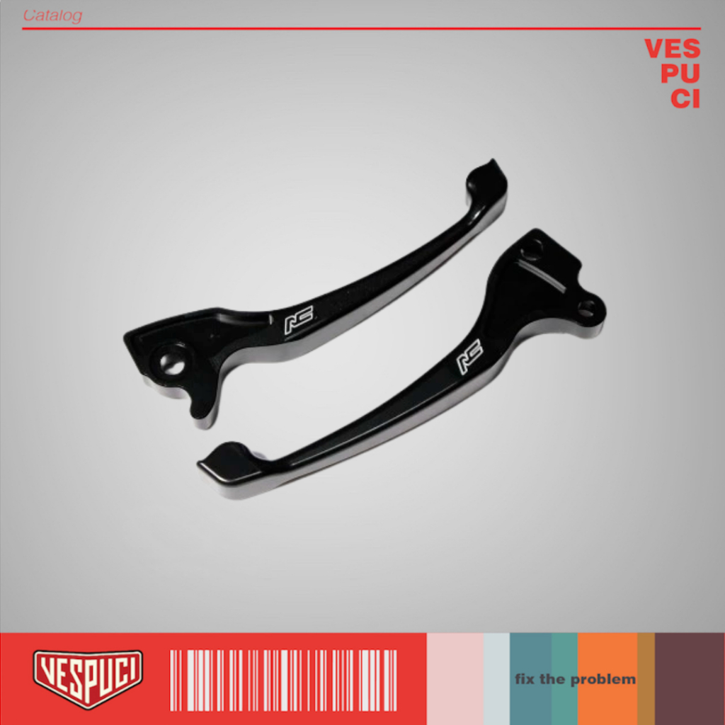 Handle Rem / Brake Lever NC Project Black For Veps Sprint / Primavera / LX / LXV / S