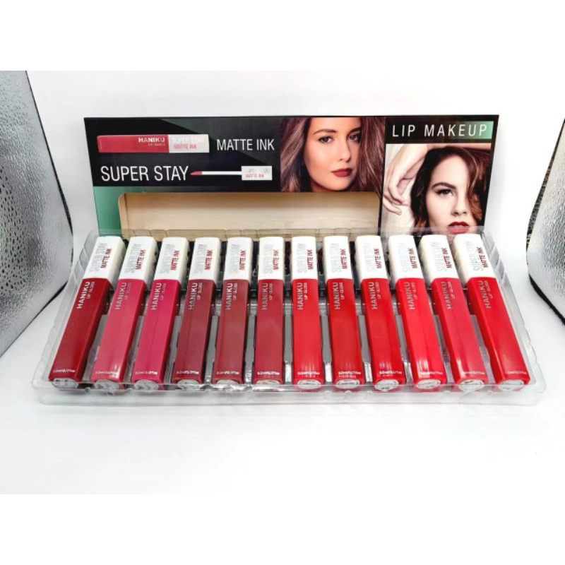 [ PER 12PC ] LIPCREAM Maybelline Papan Matte Super Stay / REPLON 0128-2 / LIPCREAM