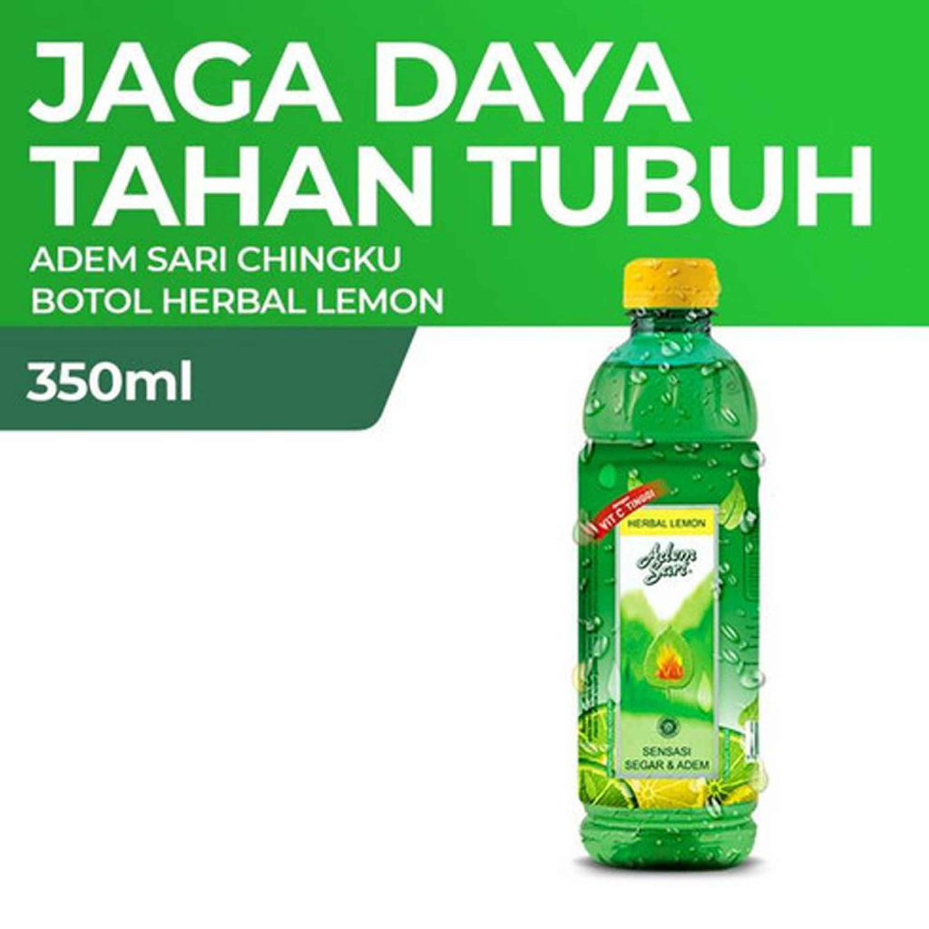 MINUMAN ADEM SARI HERBAL LEMON CHING KU 350ML