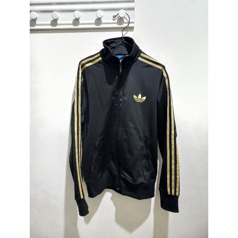 Tracktop Adidas Firebird Black Gold