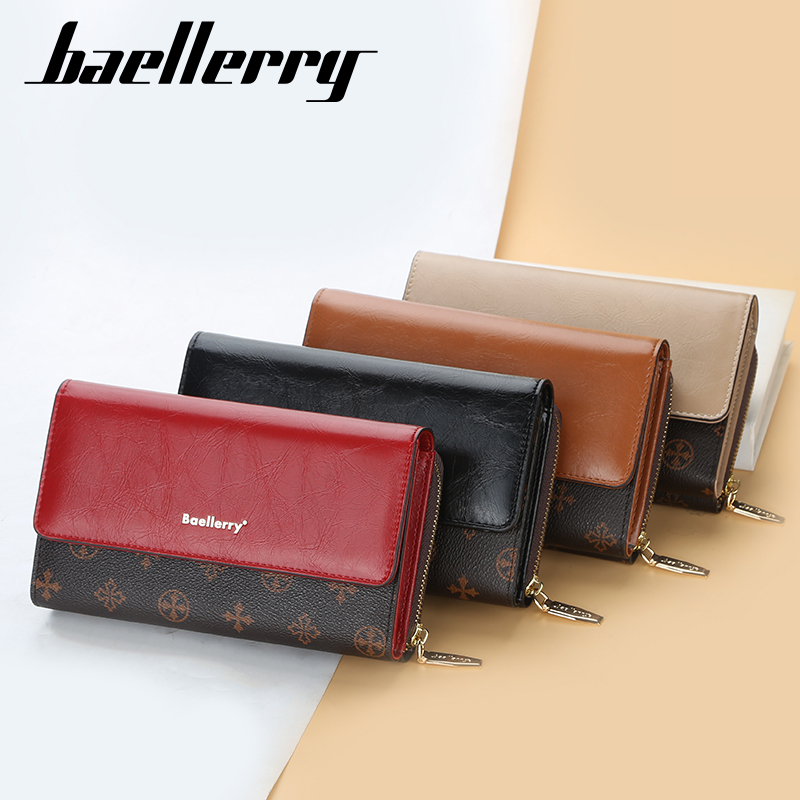 BAELLERRY N5580 Tas Selempang Wanita Dompet Wanita Tas Handphone Sling Bag PU Leather Premium WATCHKITE WKOS