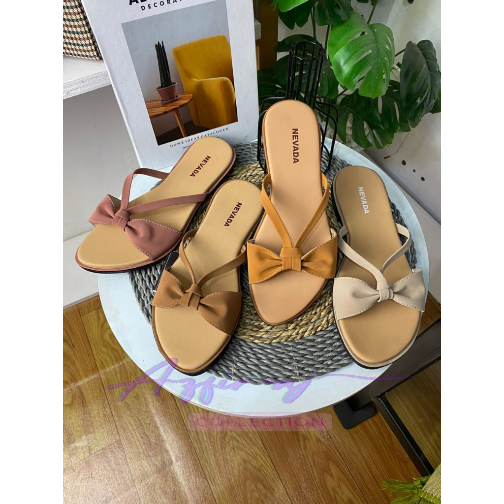 sandal slop wanita slip/sendal slop wanita nevada/slop T