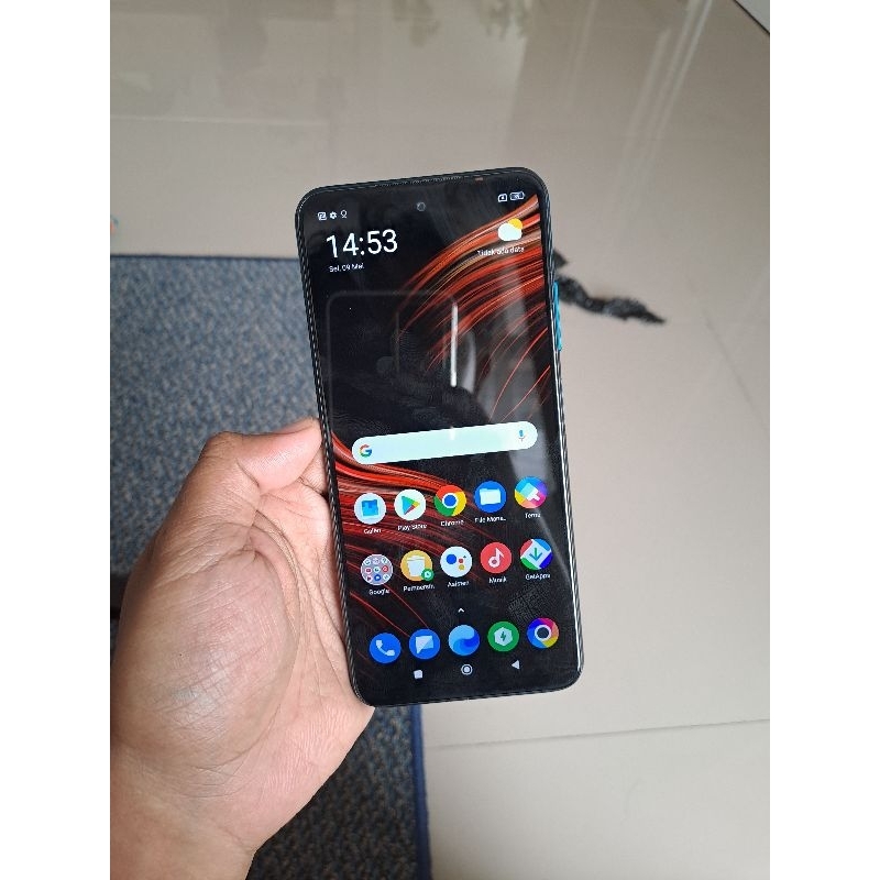 Handphone Hp Xiaomi Poco M3 Pro 5G 4/64 Second Seken Bekas Murah