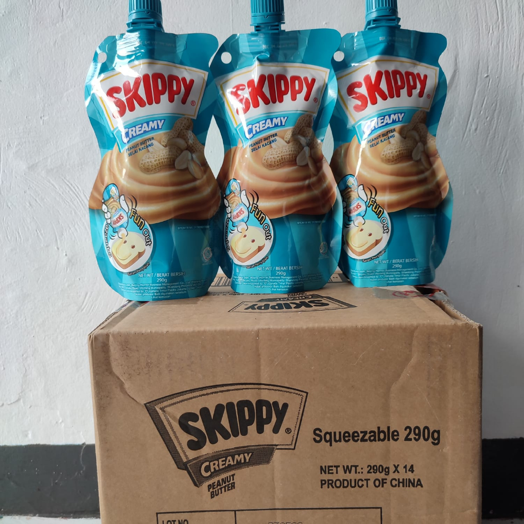 Skippy Creamy Peanut Butter Selai Kacang 290gr