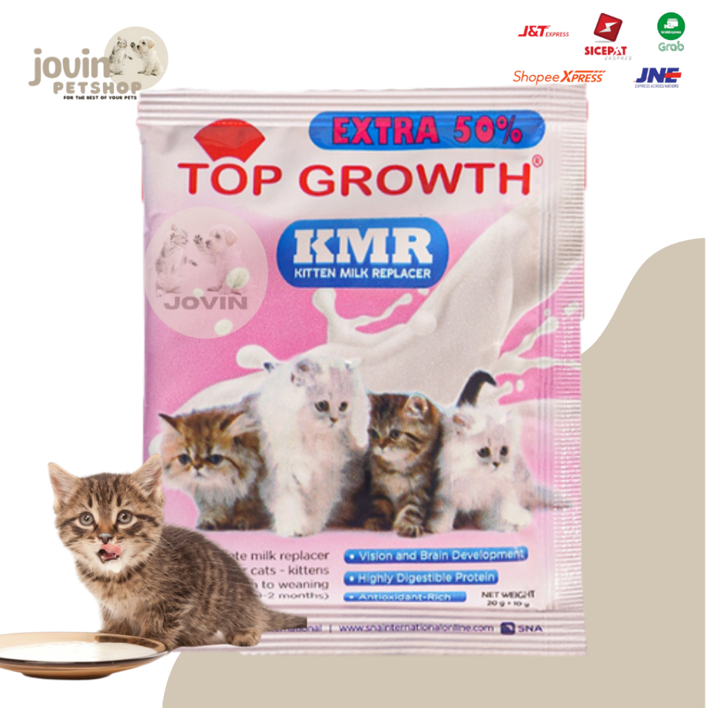 Susu Kucing Top Growth Saset 30gr