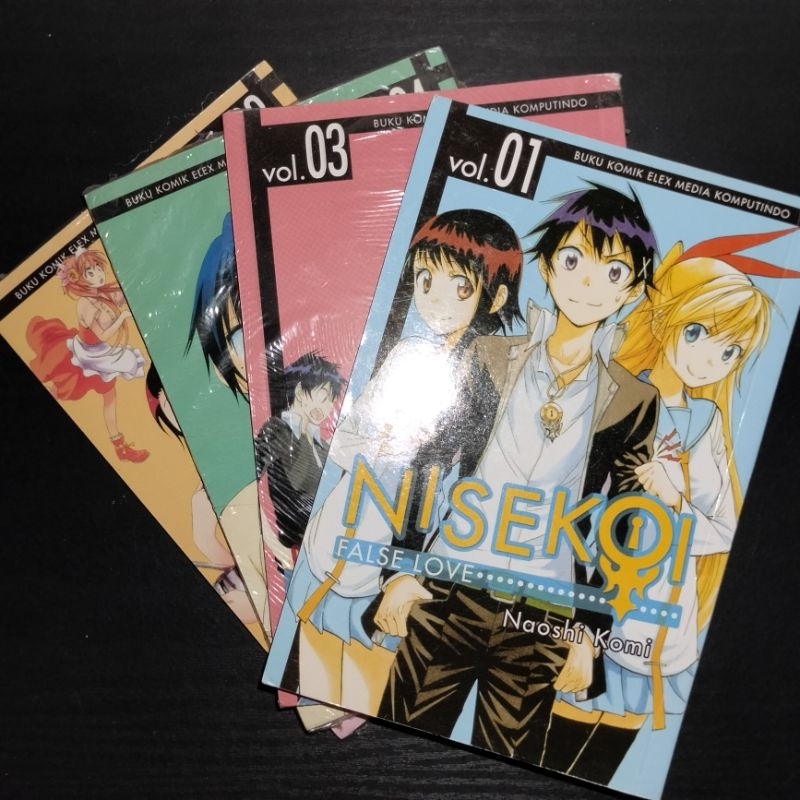Komik Nisekoi Set 1,3,4,8