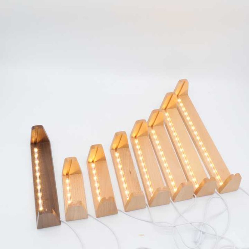 Stand Led Acrylic A6 Quarter Line TERBARU