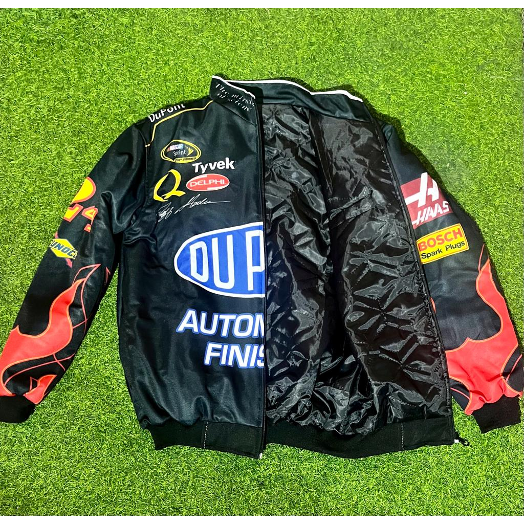 NASCAR JACKET PRIA WANITA TERBARU - JAKET MOTOR SUNMORI DUPONT HITAM