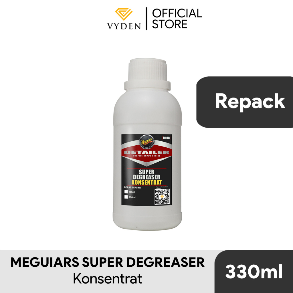 Meguiars D108 Super Degreaser Concentrate 330ml Ecer Membersihkan Mesin Kolong Mobil MURAH