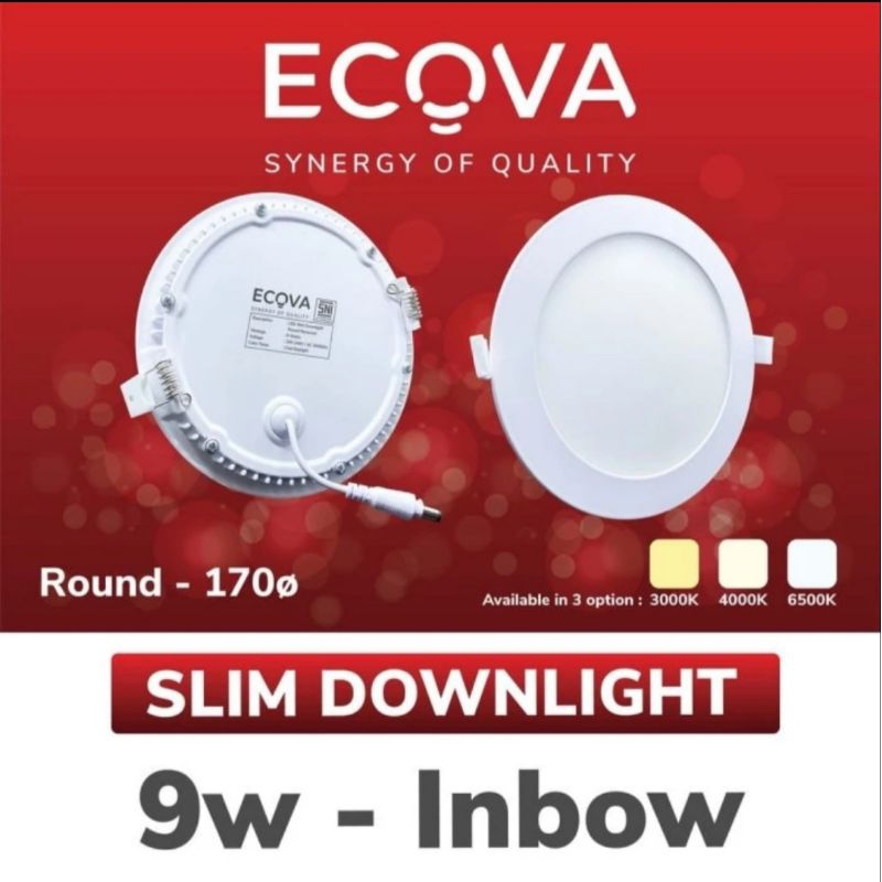 Downlight Led 9 Watt Natural White 4000K