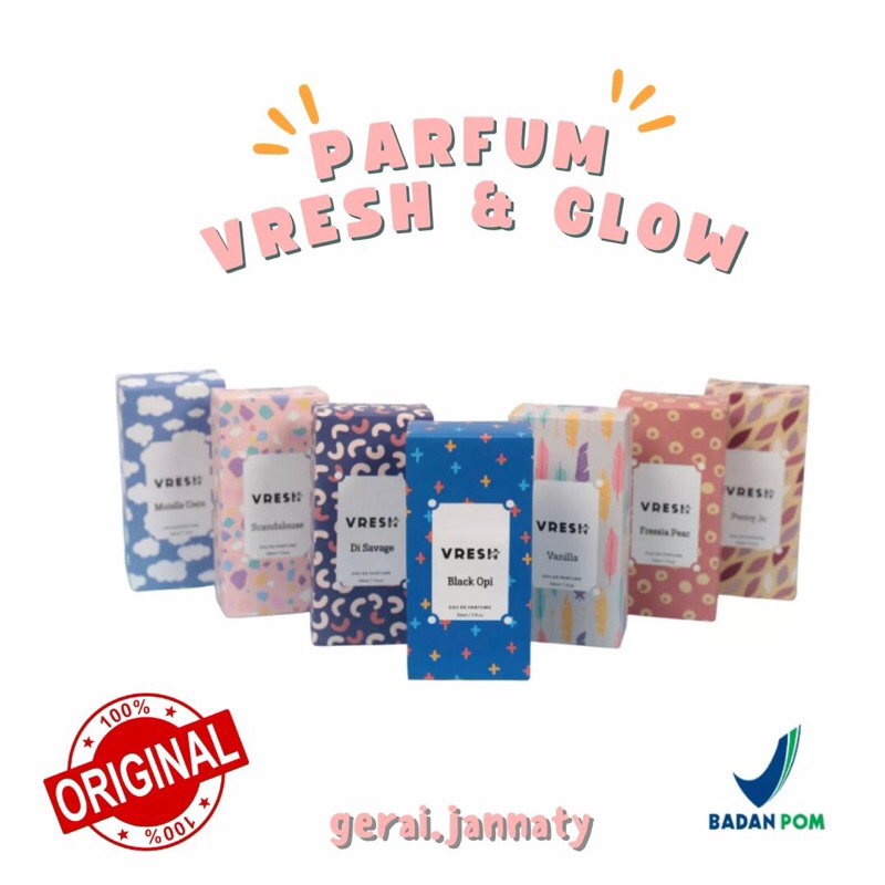 PARFUM VAVL VRESH AND GLOW 30ML