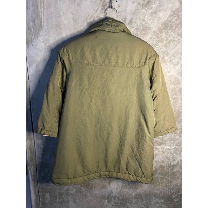 .JAKETT TEBAL SANGAT HANGAT WARNA ARMY HIJAU MULUS NO MINUS SIZE M