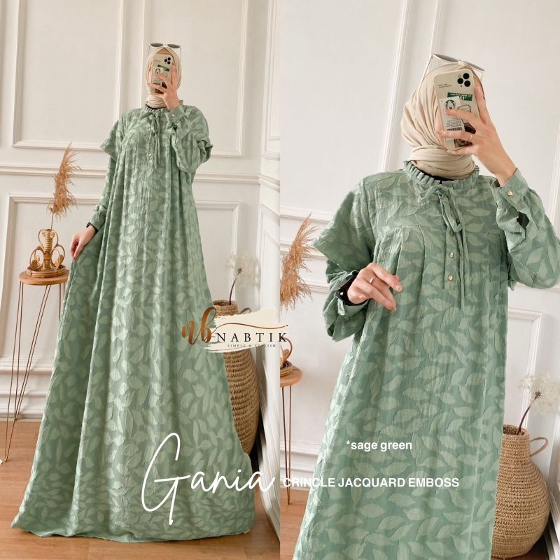 GANIA dress SAHNA dress gamis by NABTIK