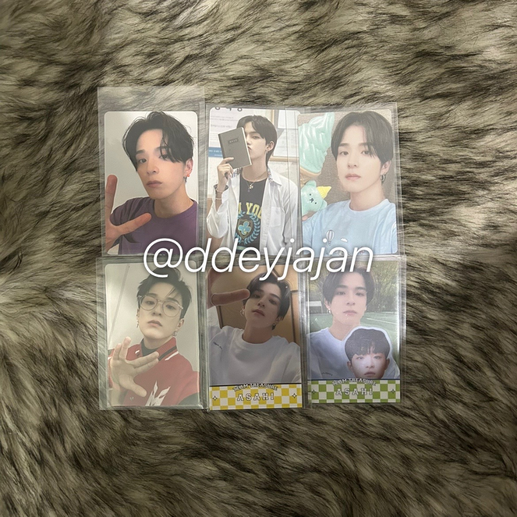 WTS PC TREASURE ASAHI HYUNSUK  deco kit tmc hantu md pop up album jakmer tmatch set mysterious class
