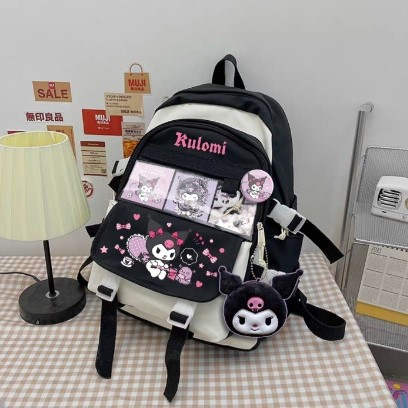 Ransel Sekolah Sanrio / Tas Melody / Tas Sekolah Kuromi Melody