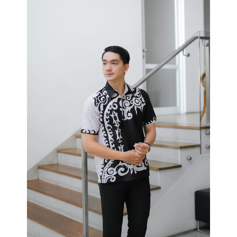 Batik Pria Hitam Manis Terhits /batikwildan