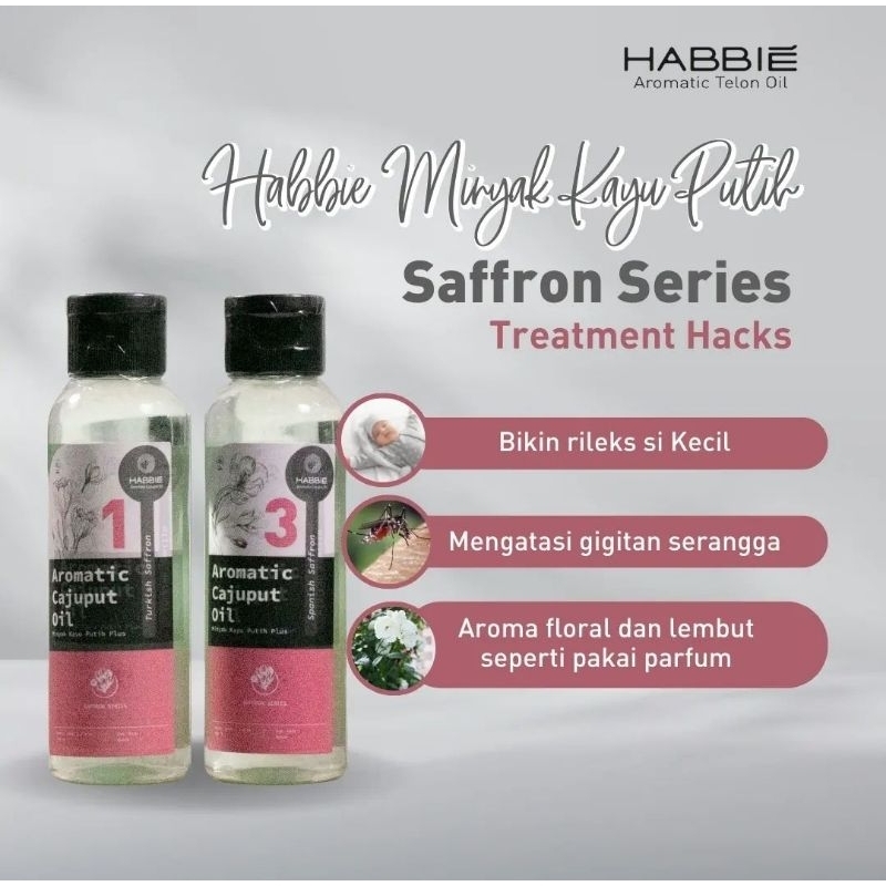 Habbie Minyak Kayu Putih 100 ml - Safron Series