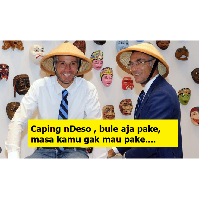 topi caping sawah
