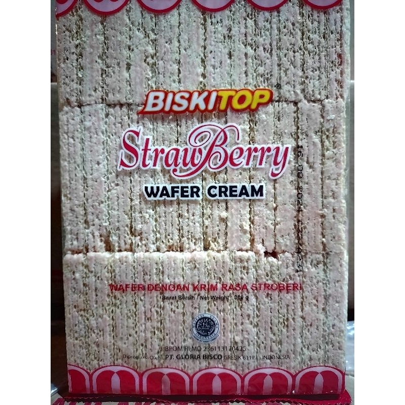 

BISKITOP WAFER CREAM