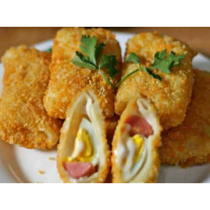 

Risol Mayo / Risoles / Risol Mayo Frozen (HARGA 1 PACK ISI 10 PCS)
