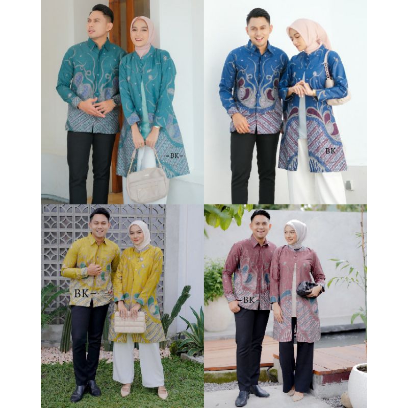 TUNIK BATIK ATASAN WANITA / BATIK SERAGAM KERJA SERAGAM GURU