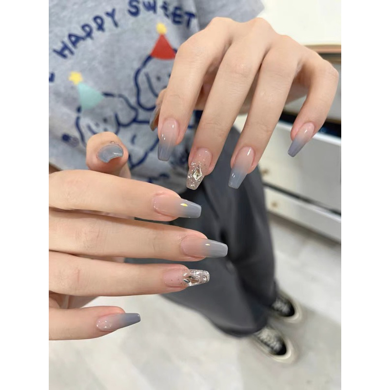 Kuku Palsu 【A108，lem sticker】Nikah kuku Wedding False Nailart Pengantin Tangan