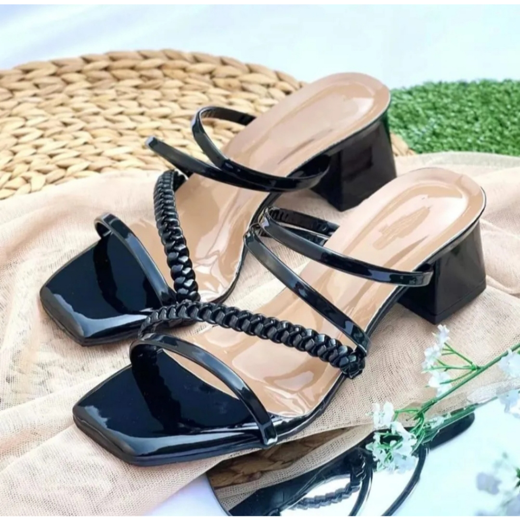 High Heels Wanita Sandal Hak 5CM / High Heels Sandal Wanita