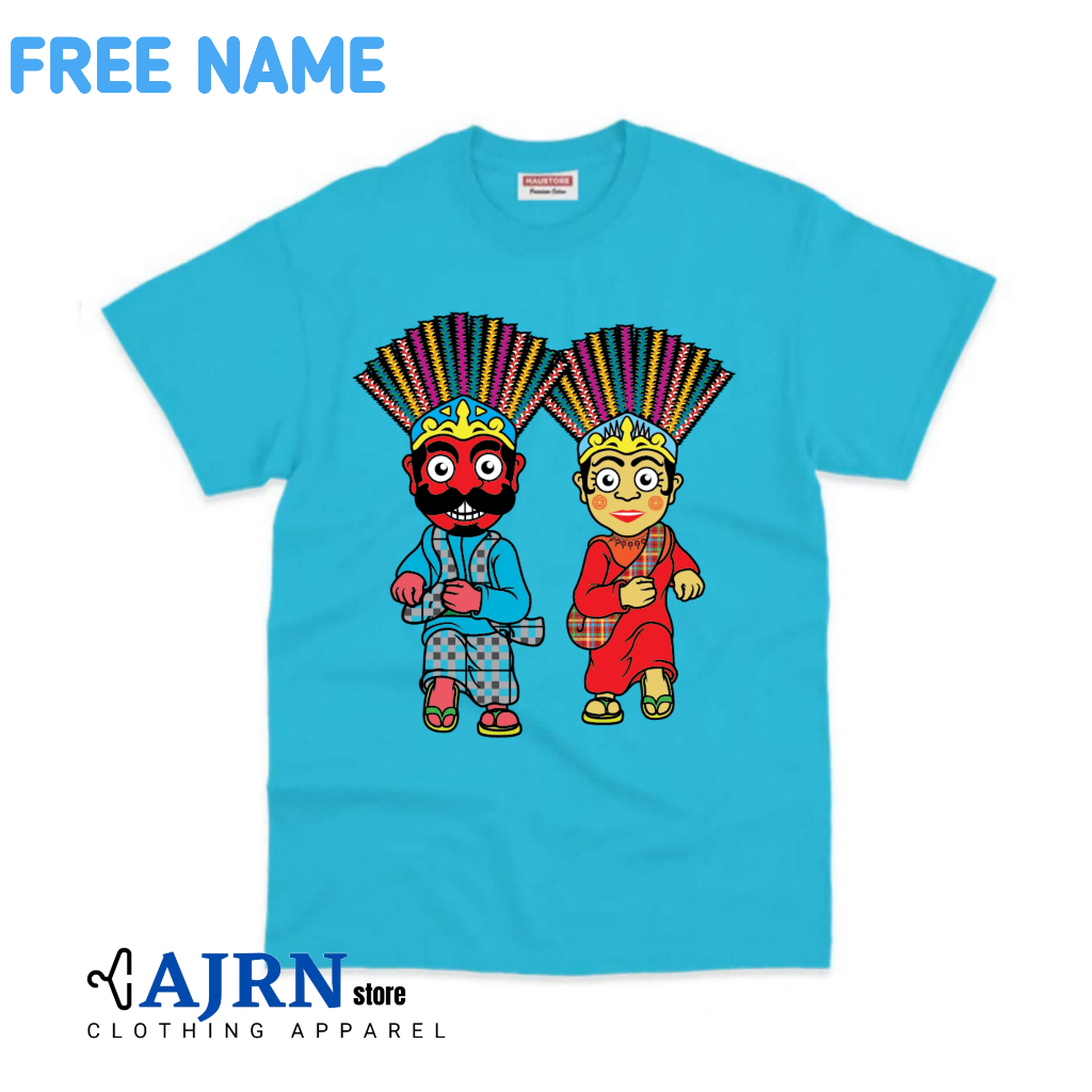 Kaos Atasan Anak Laki Laki Gambar Ondel Ondel / Tshirt Baju Anak Anime Ondel Ondel Fashion Kids Free