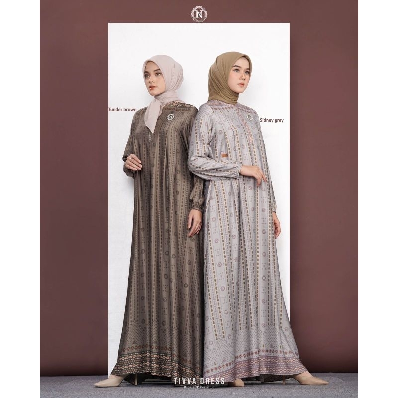Tivva Dress Nadheera Gamis Nadheera