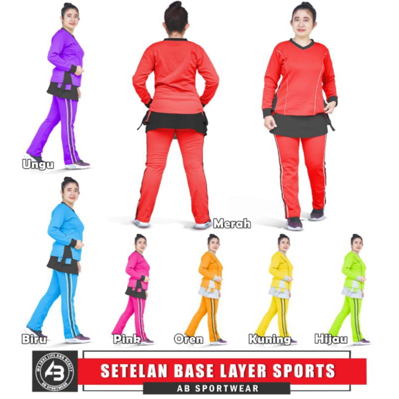 Setelan Base Layer Sport AB Sportwear