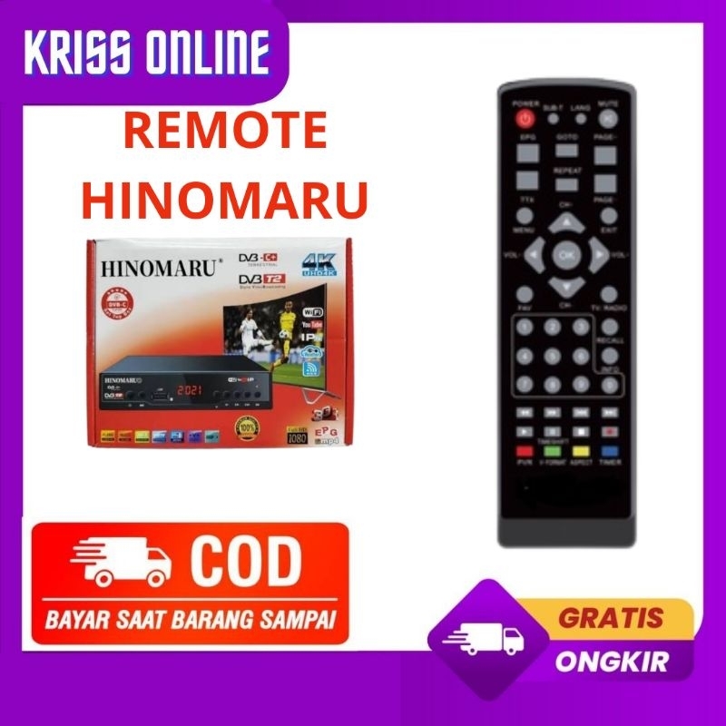 REMOT DIGITAL SET TOP BOX T2 HINOMARU