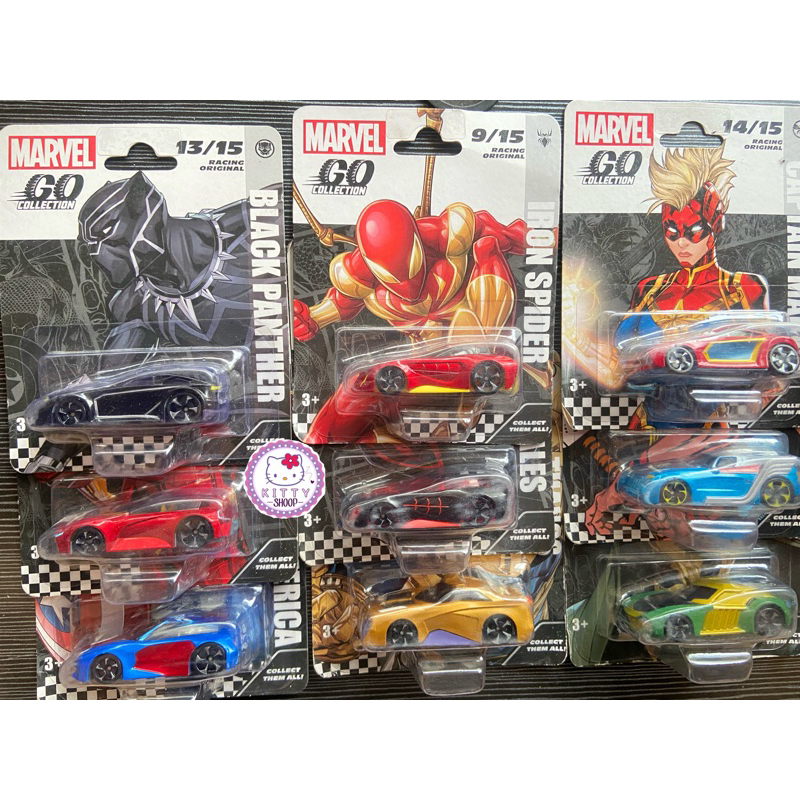 Mainan Mobil-mobilan Disney Marvel Go Racing Singles Carnage