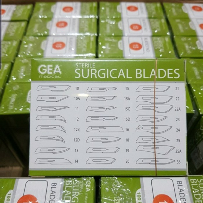 Surgical Blade GEA / Bisturi GEA / Pisau Bedah GEA
