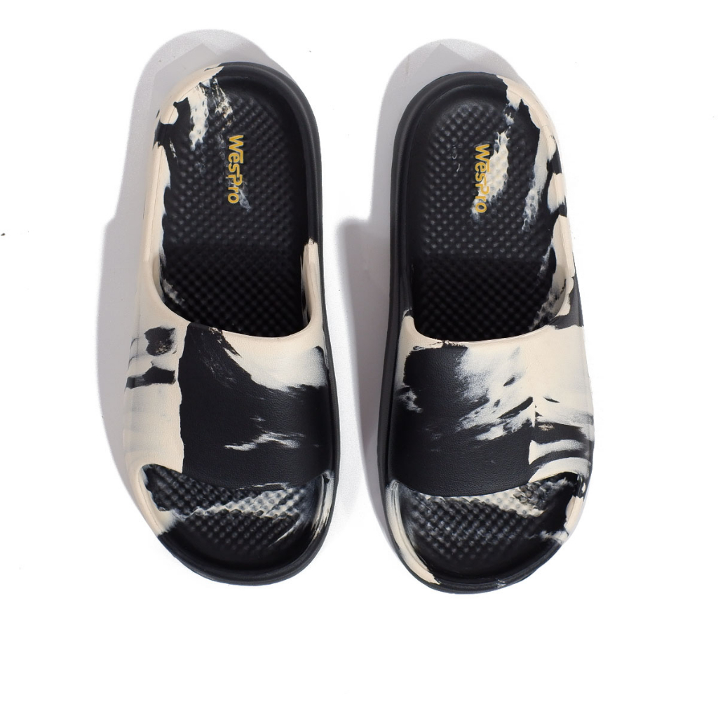 Wespro Blank 02 Sandal Slop Karet Pria Addilete Sendal Slip On Selop Cowok Laki laki Dewasa Kekinian