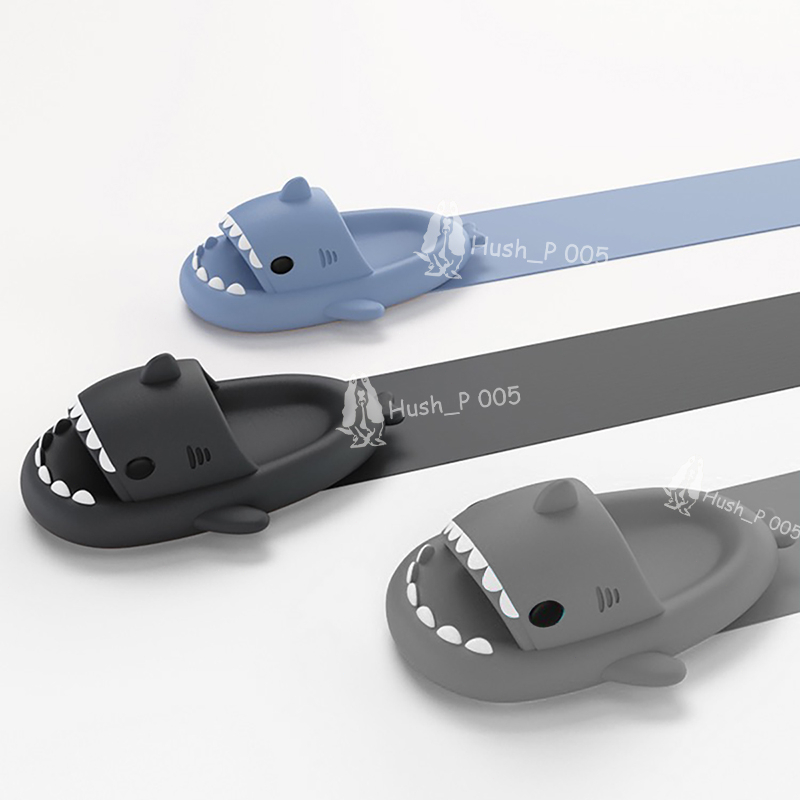 Ready Stock Komin Sandal Hiu Dewasa Korea Sandal Shark Cewek Lucu Import Sendal EVA Wanita Terbaru Sendal Karet Anti Slip