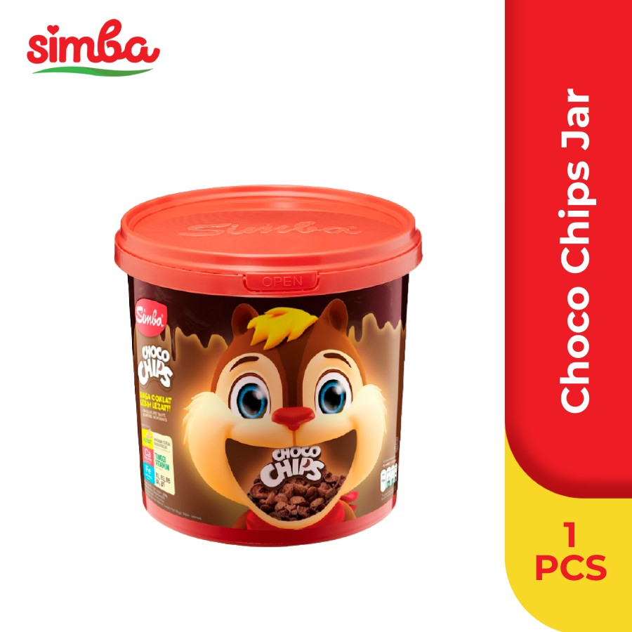 

Choco Chips Cereal SIMBA Jar 220gr