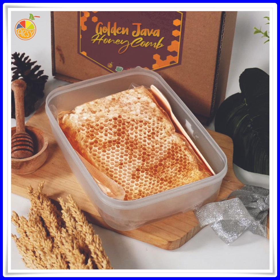 

Diskon Sarang Madu Asli 100% Madu Murni Lebah Liar Tempat Madu Ternak Honeycomb Pure Honey Madu Nektar Bunga Multiflora F5g4