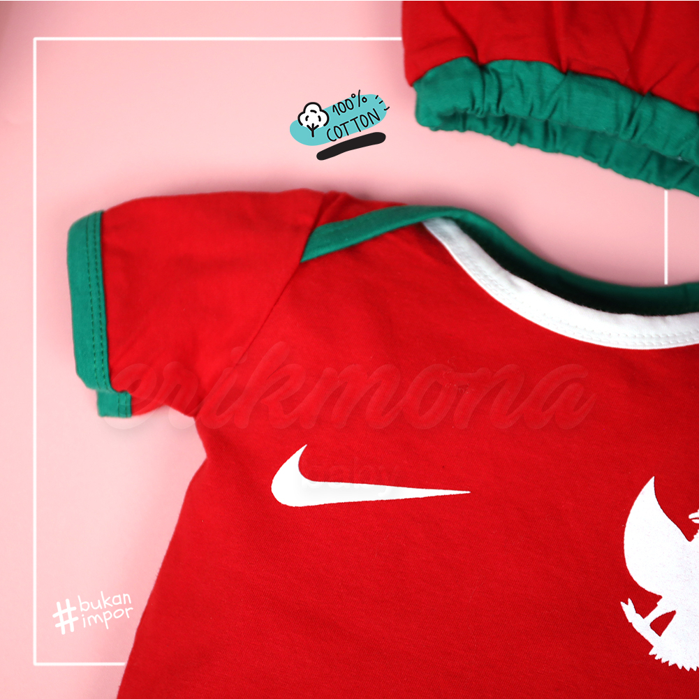 baju bayi jumper bayi timnas bola indonesia