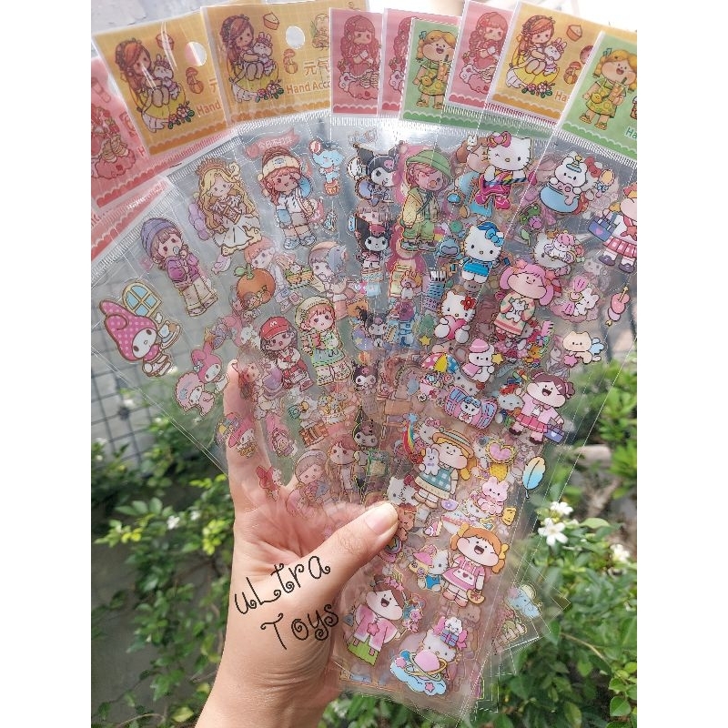 [ULTRATOYS] STICKER LEMBARAN MURAH LUCU