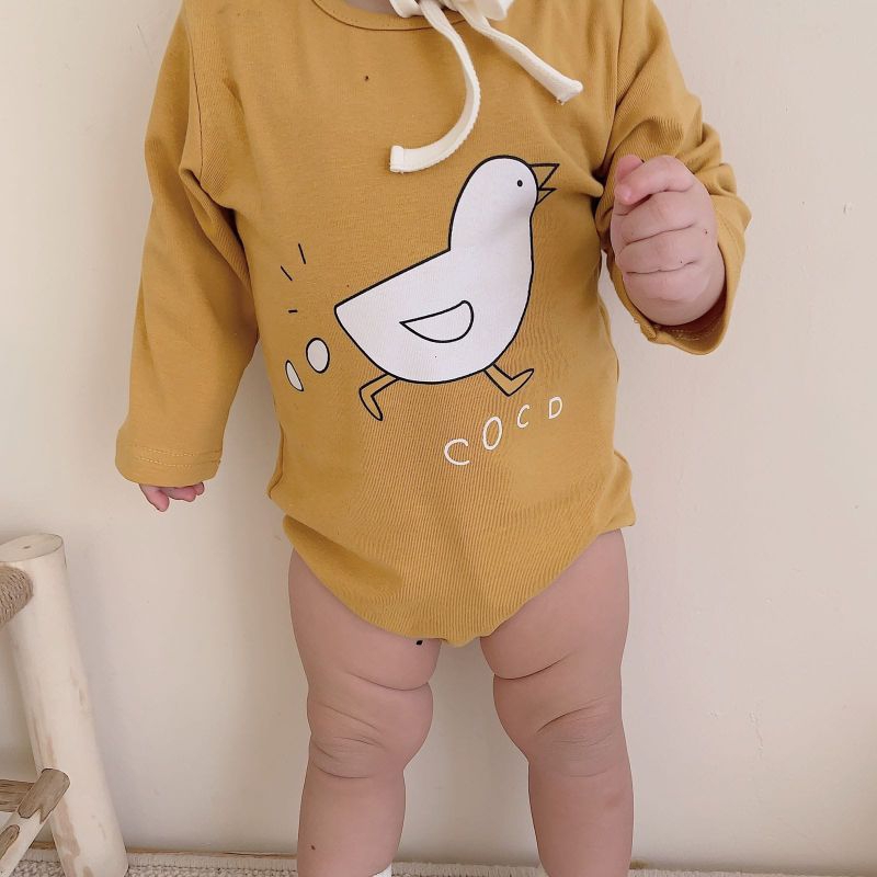 BABY K2 - jumper longsleeve chicken  + topi kode 00334