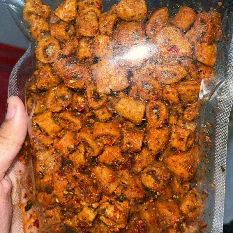 100 GR SOTONG GORENG PEDAS DAUN JERUK