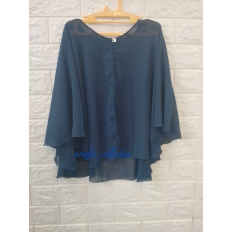 Outer wanita bahan chiffon ceruty