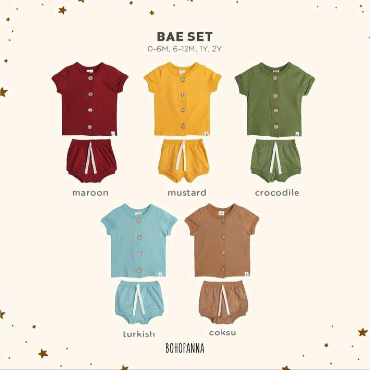 BOHOPANNA BAE SET - Setelan Bayi