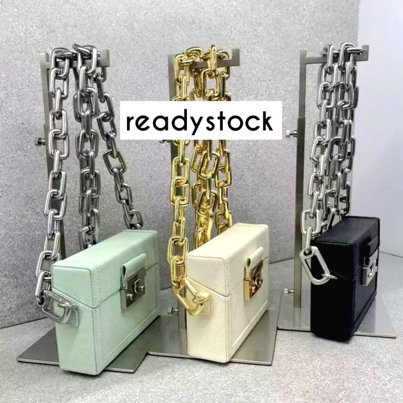 CK Chain Strap Boxy Bag