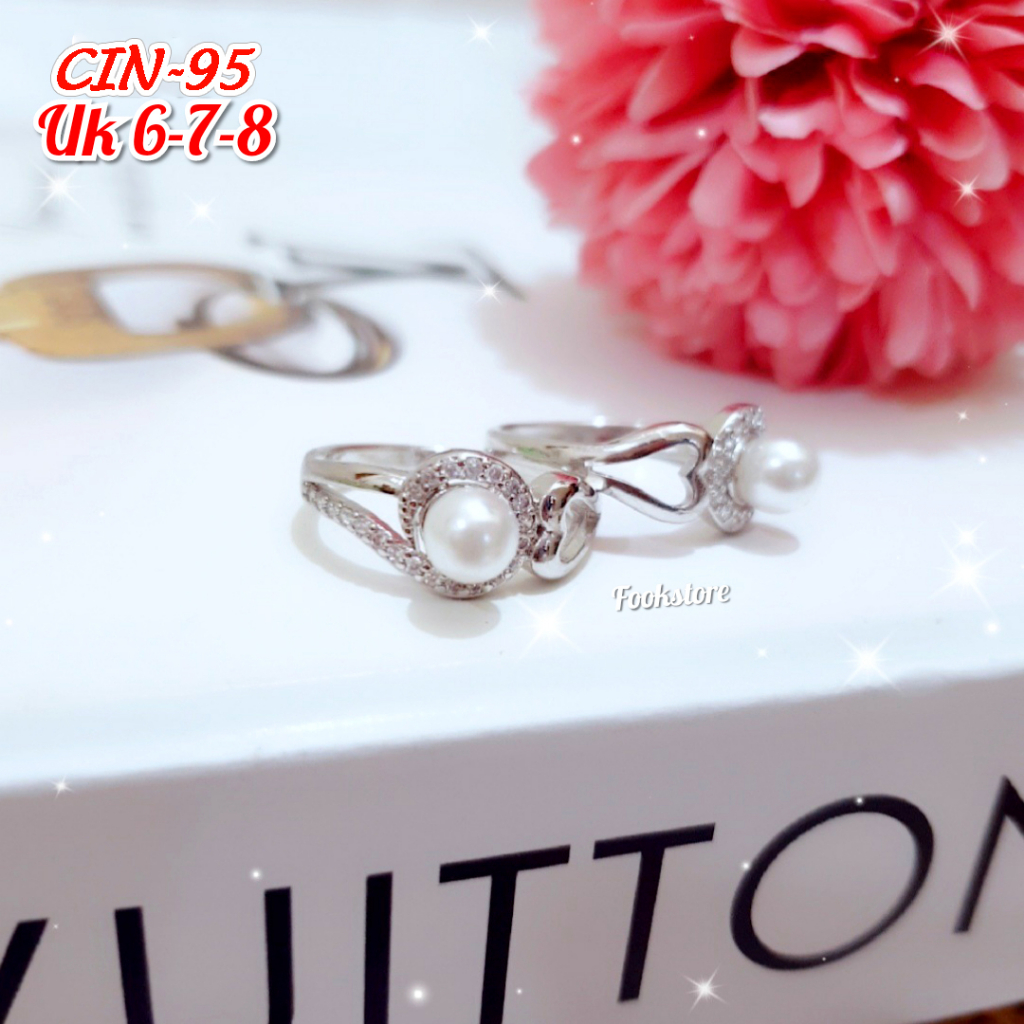 CINCIN DEWASA MATA MOTIF MUTIARA/CIN-95