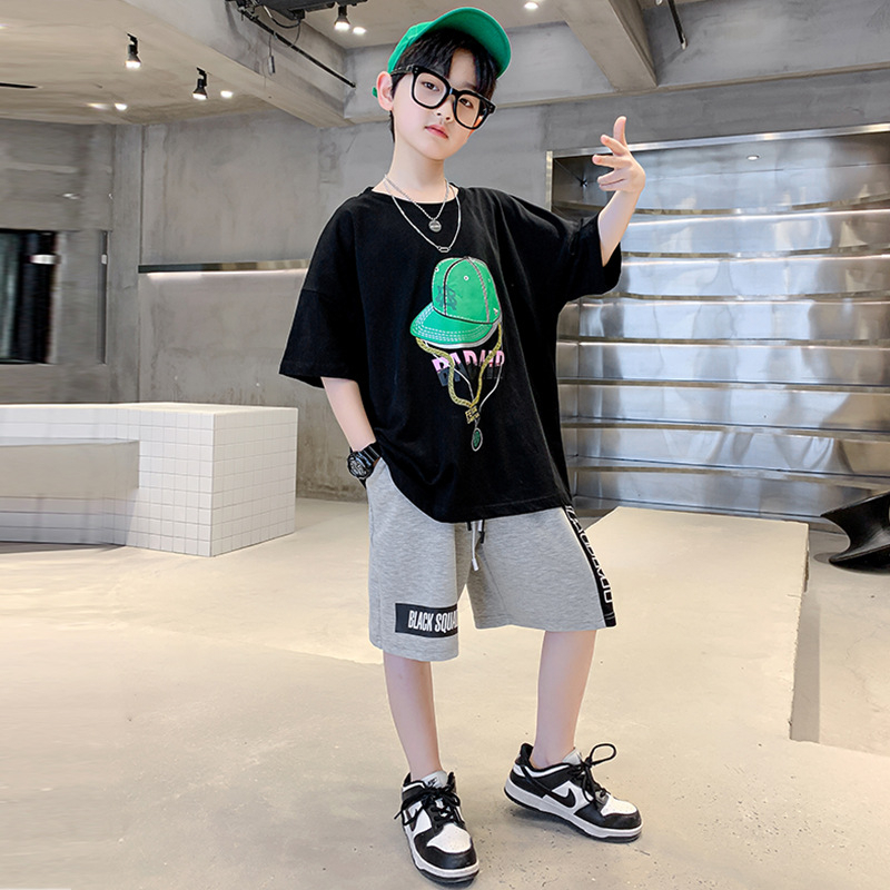 【Baru Datang !】5-15Tahun Setelan Anak Laki Style Santai Dan Elegant DT-24