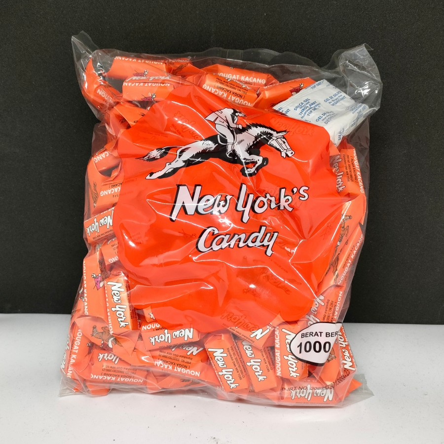 

Permen nougat susu kacang New York 1 Kg / 1000 gram