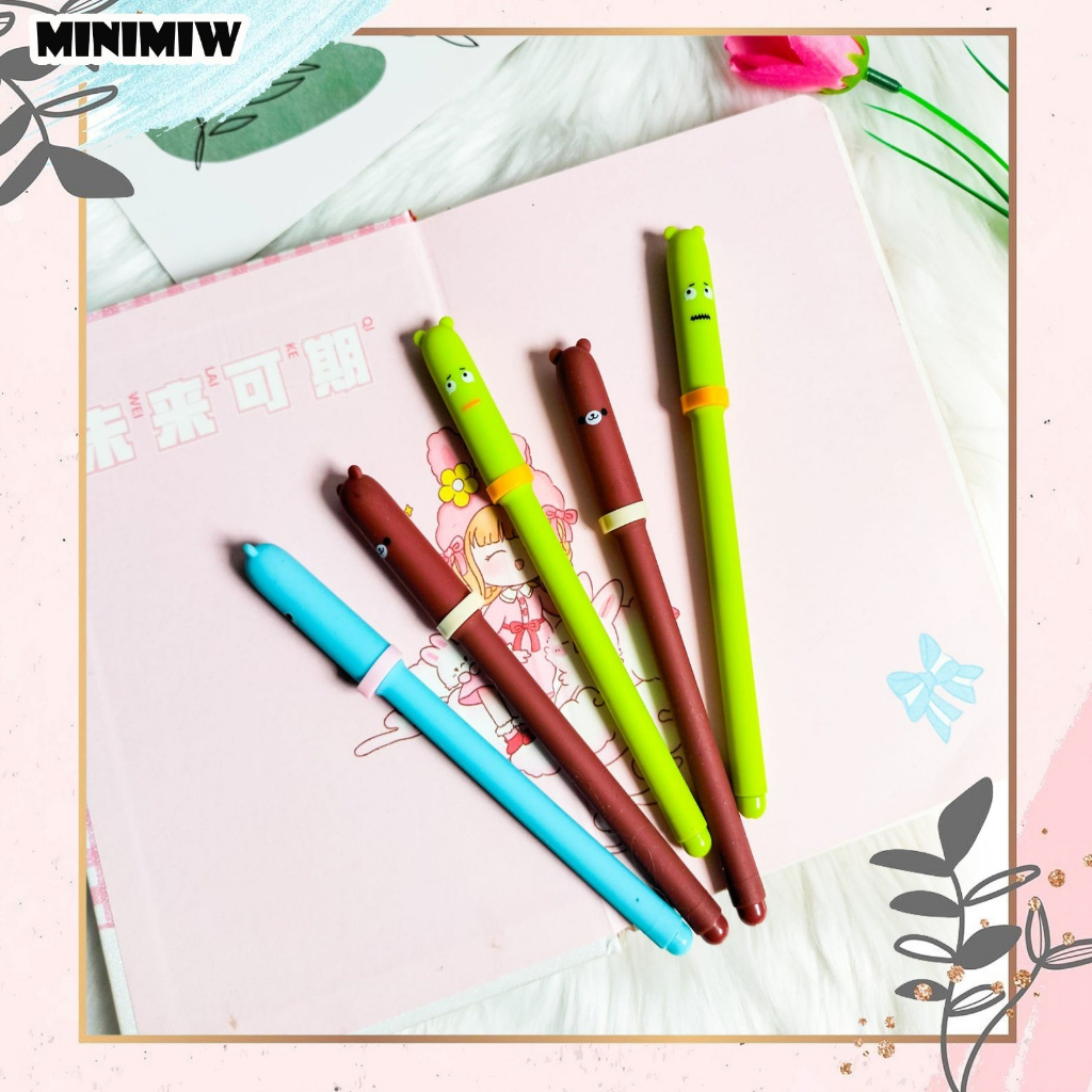 

PEN ANIMAL MURAH BERUANG LUCU GEL PEN KARAKTER KUDA PONI PULPEN PENA BOLPEN BY MINIMIW